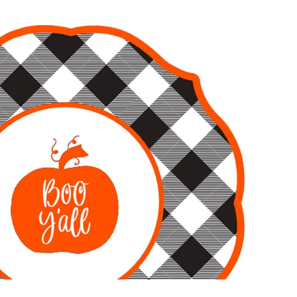 Sugar Plum Party Salad Plate Boo Y’all (16-Piece) 4 Sugar Plum Party Salad Plate Boo Y’all (16-Piece) - Image 2