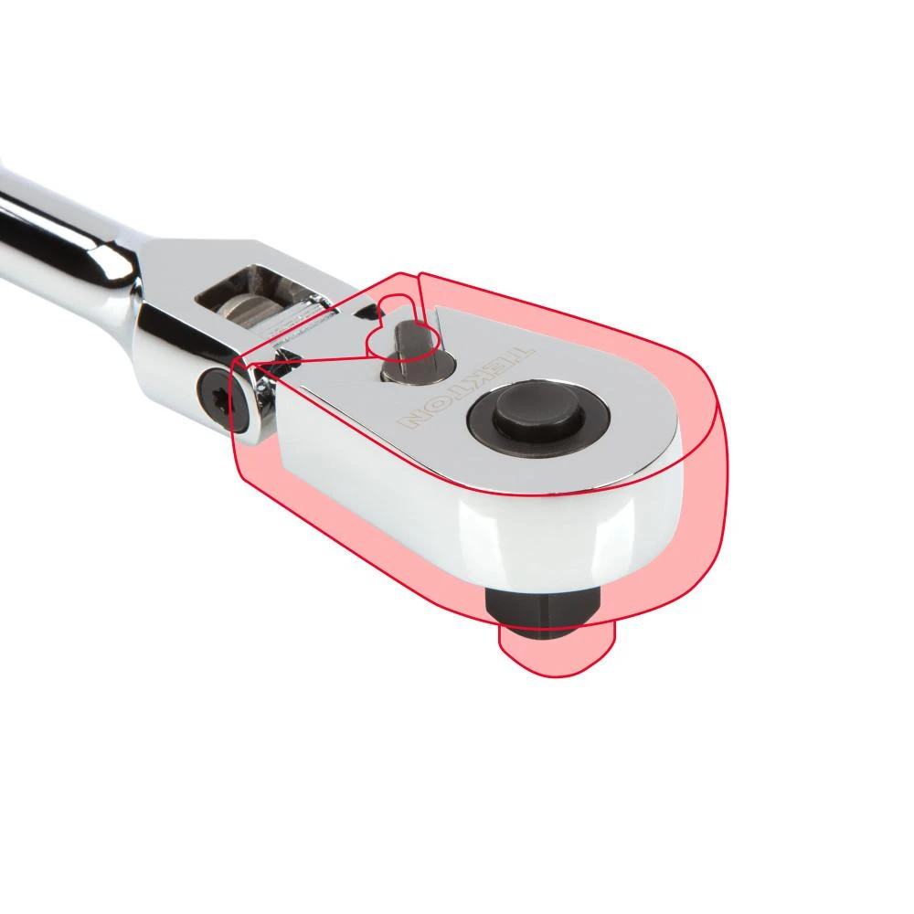 TEKTON 1/4 In. Drive X 6 In. Flex Quick-Release Ratchet 6 TEKTON 1/4 In. Drive X 6 In. Flex Quick-Release Ratchet - Image 4