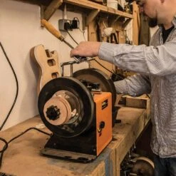 Triton 120-Volt Corded Slow Speed Wetstone Sharpener With High Grade Diamond Grindstone -Tool Discount Store triton sharpening tools twss10 44 1000