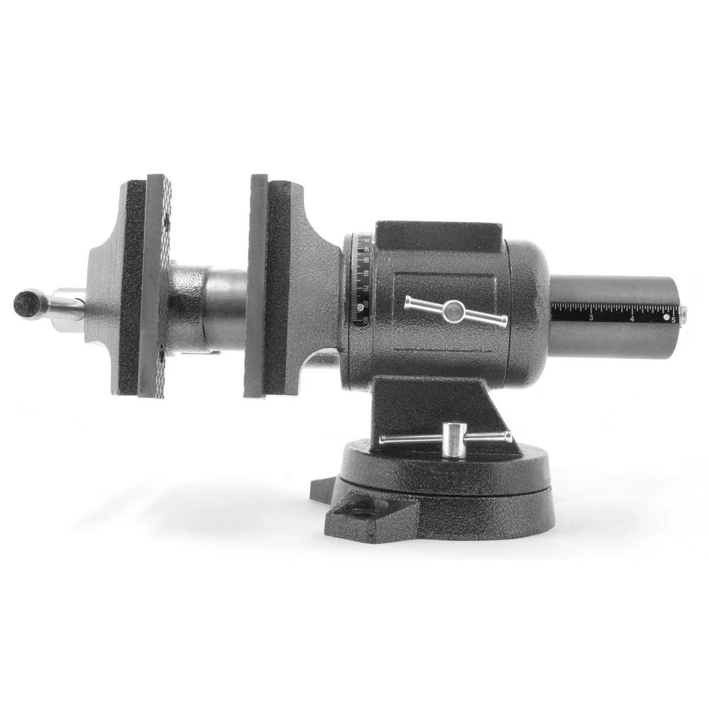 WEN 5 In. Heavy-Duty Cast Iron Multi-Purpose Bench Vise With 360-Degree Swivel Base 5 WEN 5 In. Heavy-Duty Cast Iron Multi-Purpose Bench Vise With 360-Degree Swivel Base - Image 3