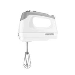 Black & Decker BLACK+DECKER 6-Speed White Hand Mixer With Beater, Whisk, Whip And Dough Hook Attachments 10 Black & Decker BLACK+DECKER 6-Speed White Hand Mixer With Beater, Whisk, Whip And Dough Hook Attachments -Tool Discount Store white black decker hand mixers mx3000w 4f 1000