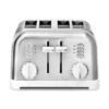 Cuisinart Classic Series 4-Slice White Wide Slot Toaster With Crumb Tray 2 Cuisinart Classic Series 4-Slice White Wide Slot Toaster With Crumb Tray -Tool Discount Store white cuisinart pop up toasters cpt 180wp1 64 1000