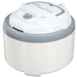 Nesco Snackmaster Pro 5-Tray White Food Dehydrator With Temperature Control