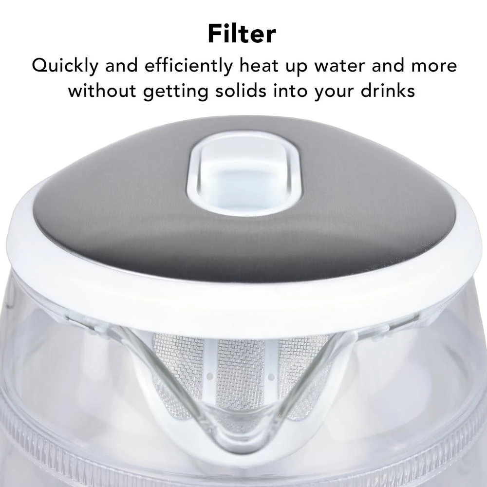 Tribest 6-Cup White Raw Tea Kettle 7 Tribest 6-Cup White Raw Tea Kettle - Image 5