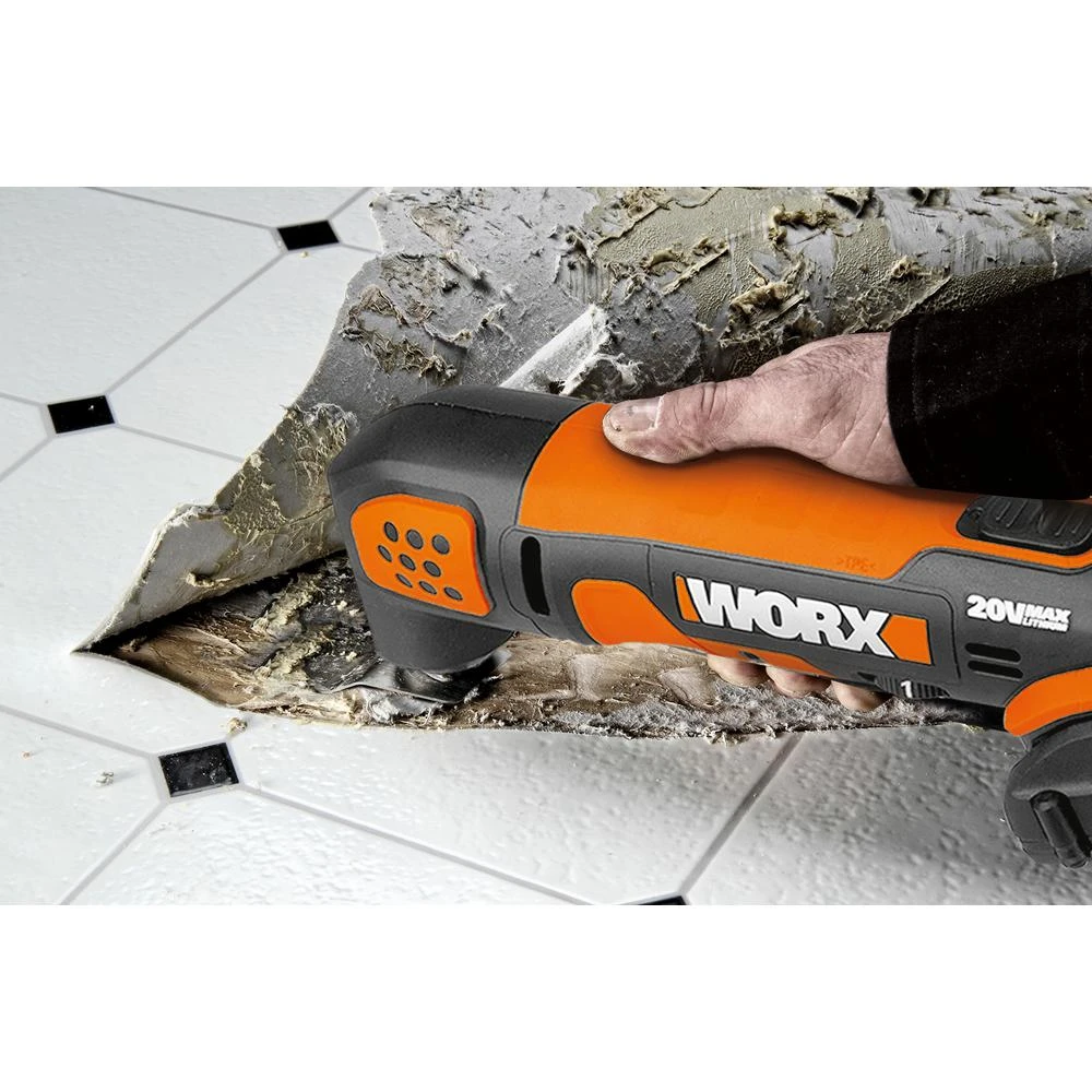 Worx POWER SHARE 20-Volt Oscillating Tool 6 Worx POWER SHARE 20-Volt Oscillating Tool - Image 4
