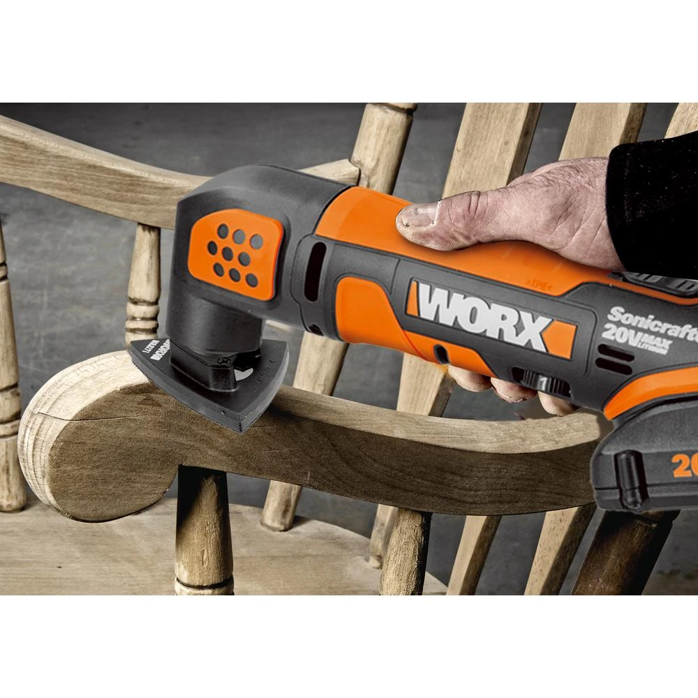 Worx POWER SHARE 20-Volt Oscillating Tool 7 Worx POWER SHARE 20-Volt Oscillating Tool - Image 5
